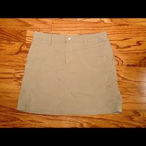 Khaki Athleta Skort